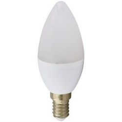 Ecola candle   LED Premium  4,0W 220V E14 4000K свеча 100x37 C4RV40ELC