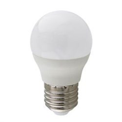 Ecola globe   LED Premium 12,0W G45  220V E27 6000K шар (композит) 90x45 K7QD12ELC