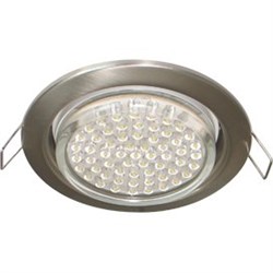 Ecola GX53 H4 Downlight without reflector_satin chrome (светильник) 38x106 - 2pack (кd102) FS53P2ECB - фото 10408