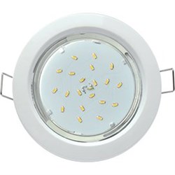 Ecola GX53 H4 Downlight without reflector_white (светильник) 38x106 (к+) FW53H4ECB - фото 10412