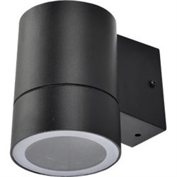 Ecola GX53 LED 8003A светильник накладной IP65 прозрачный Цилиндр металл. 1*GX53 Черный 114x140x90 FB53C1ECH - фото 10556