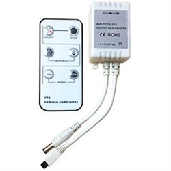 Ecola LED strip Dimmer 4A 48W 12V (96W 24V) с инфракрасным пультом управления с автоматическими режимами CDM04CESB - фото 11083