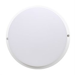 Ecola LED ДПП светильник Круг накладной IP65 матовый белый 12W 220V 4200K 140x40 DPRV12ELC - фото 11335