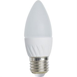 Ecola Light candle   LED  5,0W 220V E27 2700K свеча 100x37 C7TW50ELC - фото 11355