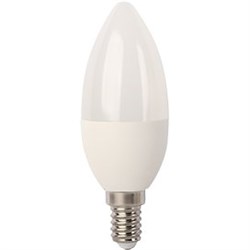 Ecola Light candle   LED  7,0W 220V E14 4000K свеча (композит) 105x37 C4TV70ELC - фото 11362