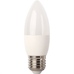 Ecola Light candle   LED  7,0W 220V E27 4000K свеча (композит) 103x37 C7TV70ELC - фото 11364