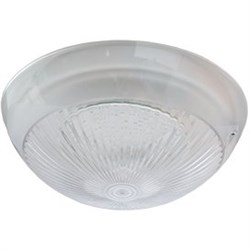 Ecola Light GX53 LED ДПП 03-60-1 светильник "Сириус" Круг накладной IP65 1*GX53 прозрачный белый 220х220х100 TP53T1ECR - фото 11402