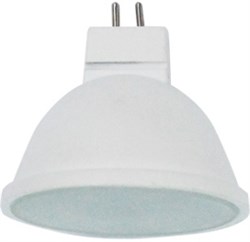 Ecola Light MR16   LED  8,0W 220V GU5.3 2800K матовая 48x50 M7MW80ELC - фото 11416