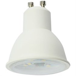 Ecola Reflector GU10  LED  8,0W  220V 2800K прозрачная 57x50 G1TW80ELC - фото 11842