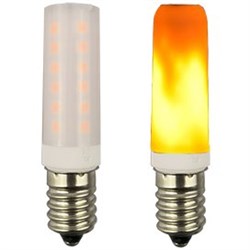 Ecola T25 LED Micro  1,0W E14 Flame имитация пламени 64x16 mm B4TF10ELC - фото 11905