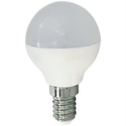 Ecola globe   LED  5,4W G45  220V E14 2700K шар (композит) 82x45 _ 7347337 K4GW54ELC - фото 2817