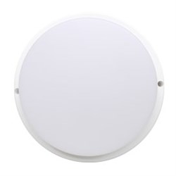 Ecola LED ДПП светильник Круг накладной IP65 матовый белый 12W 220V 6500K 140x40 DPRD12ELC - фото 4218