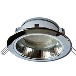 Ecola GX70-H6R светильник хром встр. с рефл.  65x171 FC70R6ECB