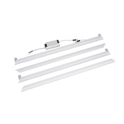 Ecola LED panel панель Рамка с драйвером 40W 220V  6500K Матовая 595x595x16 PFDK40ELC