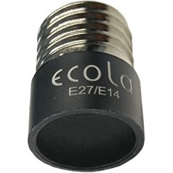 Ecola base Переходник с цоколя E27 на E14 Черный A7T14BEAY - фото 9721