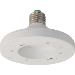 Ecola base Переходник с цоколя E27 на GX70 Белый A7G17WEAY - фото 9729