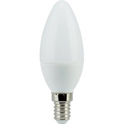 Ecola candle   LED  6,0W 220V E14 2700K свеча (композит) 101x37 C4LW60ELC - фото 9765