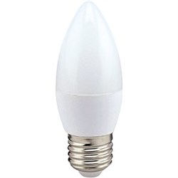 Ecola candle   LED  8,0W 220V E27 2700K свеча (композит) 100x37 C7LW80ELC - фото 9782