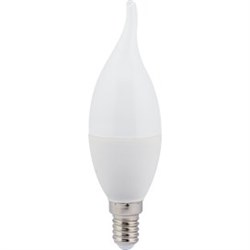 Ecola candle   LED Premium  7,0W 220V E14 2700K свеча на ветру (композит) 130x37 C4SW70ELC - фото 9813