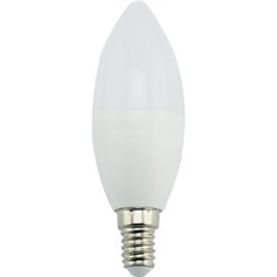 Ecola candle   LED Premium  9,0W 220V E14 2700K свеча (композит) 100x37 C4MW90ELC - фото 9831