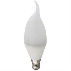 Ecola candle   LED Premium 10,0W 220V E14 2700K свеча на ветру (композит) 129x37 C4PW10ELC - фото 9840