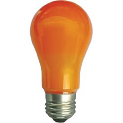 Ecola classic   LED color  8,0W A55 220V E27 Orange Оранжевая 360° (композит) 108x55 K7CY80ELY - фото 9854