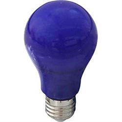 Ecola classic   LED color 12,0W A60 220V E27 Blue Синяя 360° (композит) 110x60 K7CB12ELY - фото 9856