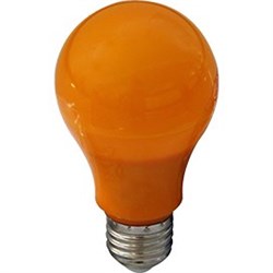 Ecola classic   LED color 12,0W A60 220V E27 Orange Оранжевая 360° (композит) 110x60 K7CY12ELY - фото 9858