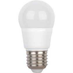 Ecola globe   LED  5,4W G45  220V E27 4000K шар (композит) 82x45 K7GV54ELC - фото 9936