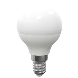 Ecola globe   LED  8,0W G45  220V E14 6000K шар (композит) 78x45 K4GD80ELC - фото 9946