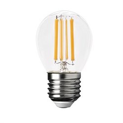 Ecola globe   LED Premium  7,0W G45 220V E27 2700K 360° filament прозр. нитевидный шар (Ra 80, 100 Lm/W, КП=0) 68х45 N7PW70ELC - фото 9977