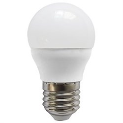 Ecola globe   LED Premium  9,0W G45  220V E27 6000K шар (композит) 82x45 K7QD90ELC - фото 9988