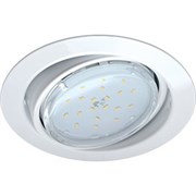 Ecola GX53 FT9073 светильник встраиваемый поворотный белый 40x120 FW5390ECB