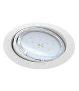 Ecola GX53 FT9073 светильник встраиваемый поворотный белый матовый 40x120 FQ5390ECB