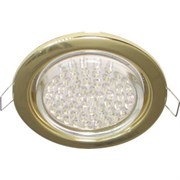 Ecola GX53 H4 Downlight without reflector_gold (светильник) 38x106 - 2pack (кd102) FG53P2ECB