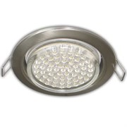 Ecola GX53 H4 Downlight without reflector_satin chrome (светильник) 38x106 - 10 pack (кd102) FS5310ECB