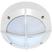 Ecola GX53 LED B4143S светильник накладной IP65 матовый Круг с решеткой алюмин. 1*GX53 Белый 145x145x65 FW53CSECS