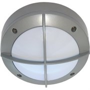 Ecola GX53 LED B4143S светильник накладной IP65 матовый Круг с решеткой алюмин. 1*GX53 Серый 145x145x65 FS53CSECS