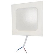 Ecola LED downlight встраив.2011 Квадратный даунлайт с драйвером внутри  9W 220V 4200K 110x110x25 DNRV90ELC