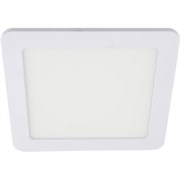 Ecola LED downlight встраив.2021 Квадратный даунлайт с драйвером 15W 220V 4200K 195x195x20 DSRV15ELC