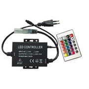 Ecola LED strip 220V RGB IR controller (IP20) 1500W 6,6A для ленты 220V 16x8 IP68 с инфракрасным пультом CRS615ESB