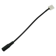 Ecola LED strip connector переходник с разъема штырькового (мама) на зажимной 2-х конт. 10mm уп. 3 шт. SC21TCESB