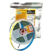 Ecola LED strip PRO 14W/m 24V IP20 10mm COB 330Led/m 4200K 1400Lm/m светодиодная лента на катушке  5м. P2CV14ESB