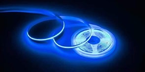 Ecola LED strip PRO 14W/m 24V IP20 10mm COB 512Led/m Blue светодиодная лента на катушке  5м. P2CB14ESB