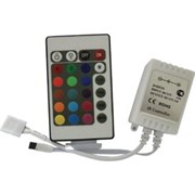 Ecola LED strip RGB IR controller  6A 72W 12V (144W 24V) с инфракрасным пультом управления CRS072ESB