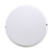 Ecola LED ДПП светильник Круг накладной IP65 матовый белый 18W 220V 4200K 175x45 DPRV18ELC