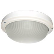 Ecola Light GX53 LED ДПП 03-18-103 светильник  Круг накладной IP65 3*GX53 матовое стекло белый 280х280х90 TR53L3ECR