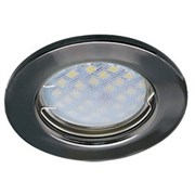 Ecola Light MR16 DL90 GU5.3 Светильник встр. плоский Черный Хром 30x80 - 2pack (кd74) FM1621EFY