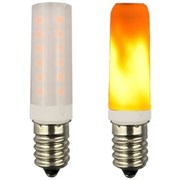 Ecola T25 LED Micro  1,0W E14 Flame имитация пламени 64x16 mm B4TF10ELC