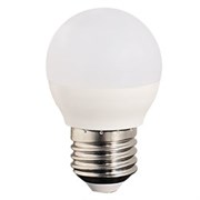 Ecola globe   LED  8,0W G45  220V E27 6000K шар (композит) 78x45 K7GD80ELC